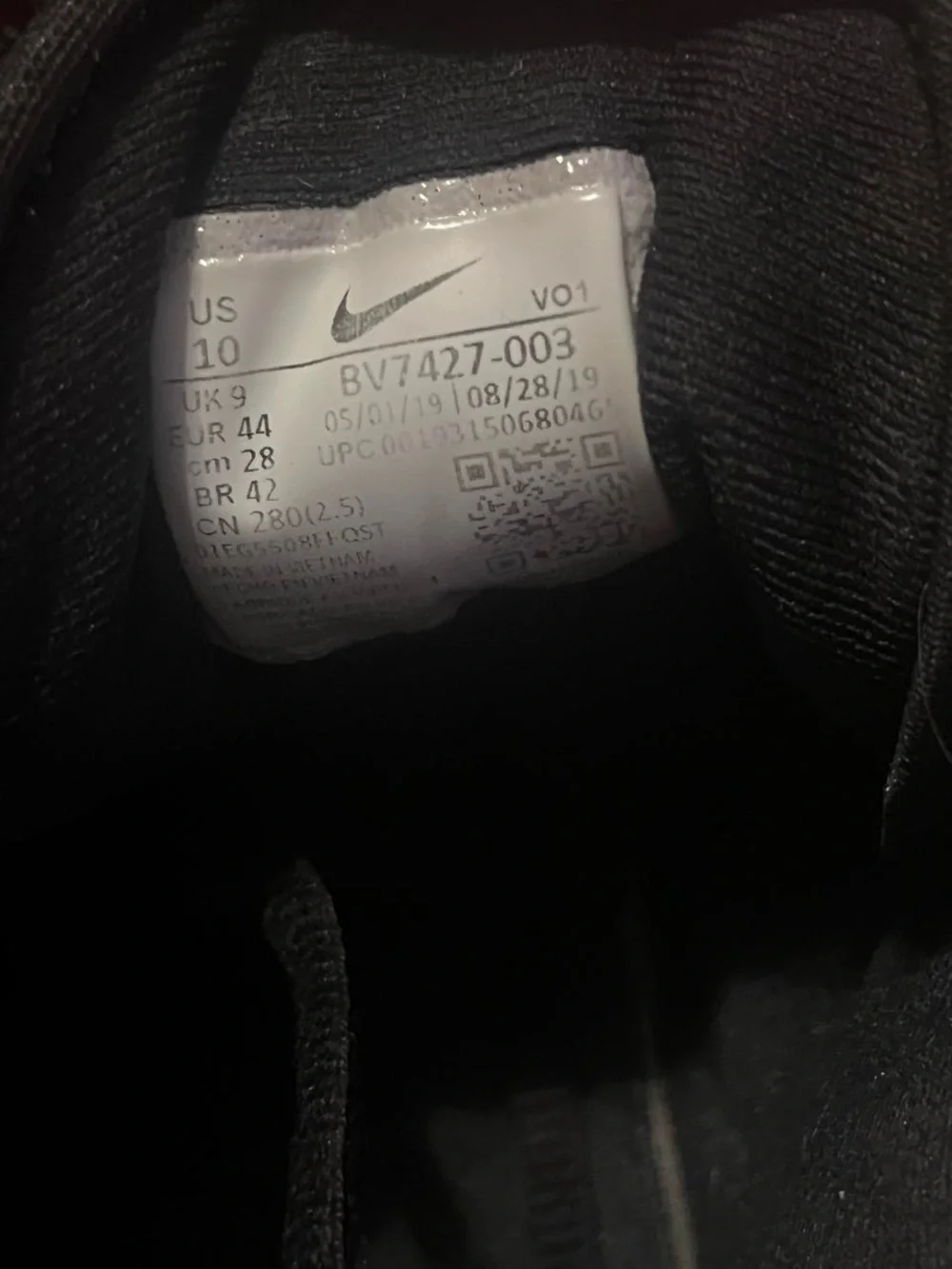 Nike LeBron Witness IV Black Iron Grey Basketball Shoes Men’s Size 10